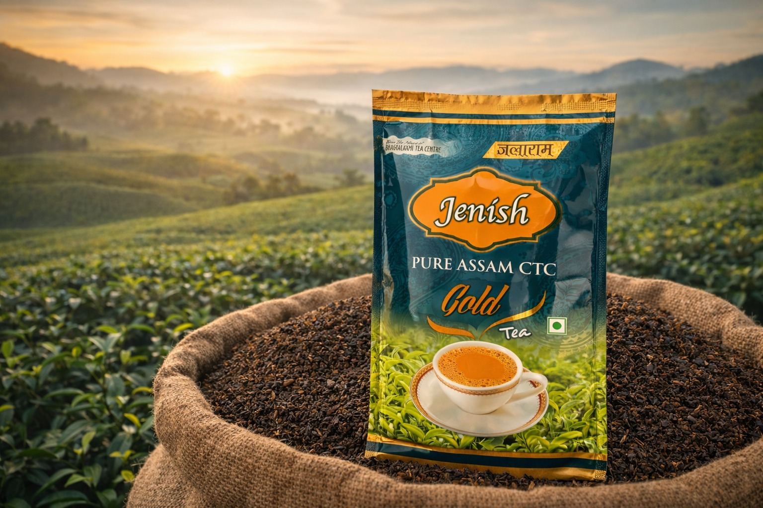Jenish Gold Tea 250gm – Pure Assam CTC Gold Tea - Image 3