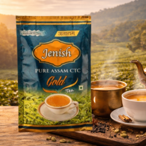 Jenish Gold Tea 250gm – Pure Assam CTC Gold Tea