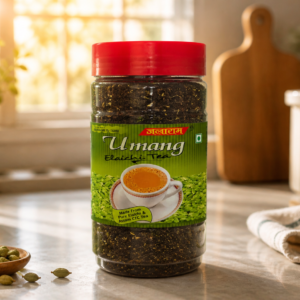 Buy Umang Elaichi Tea 1kg Jar – Premium Cardamom Chai | Assam CTC Tea